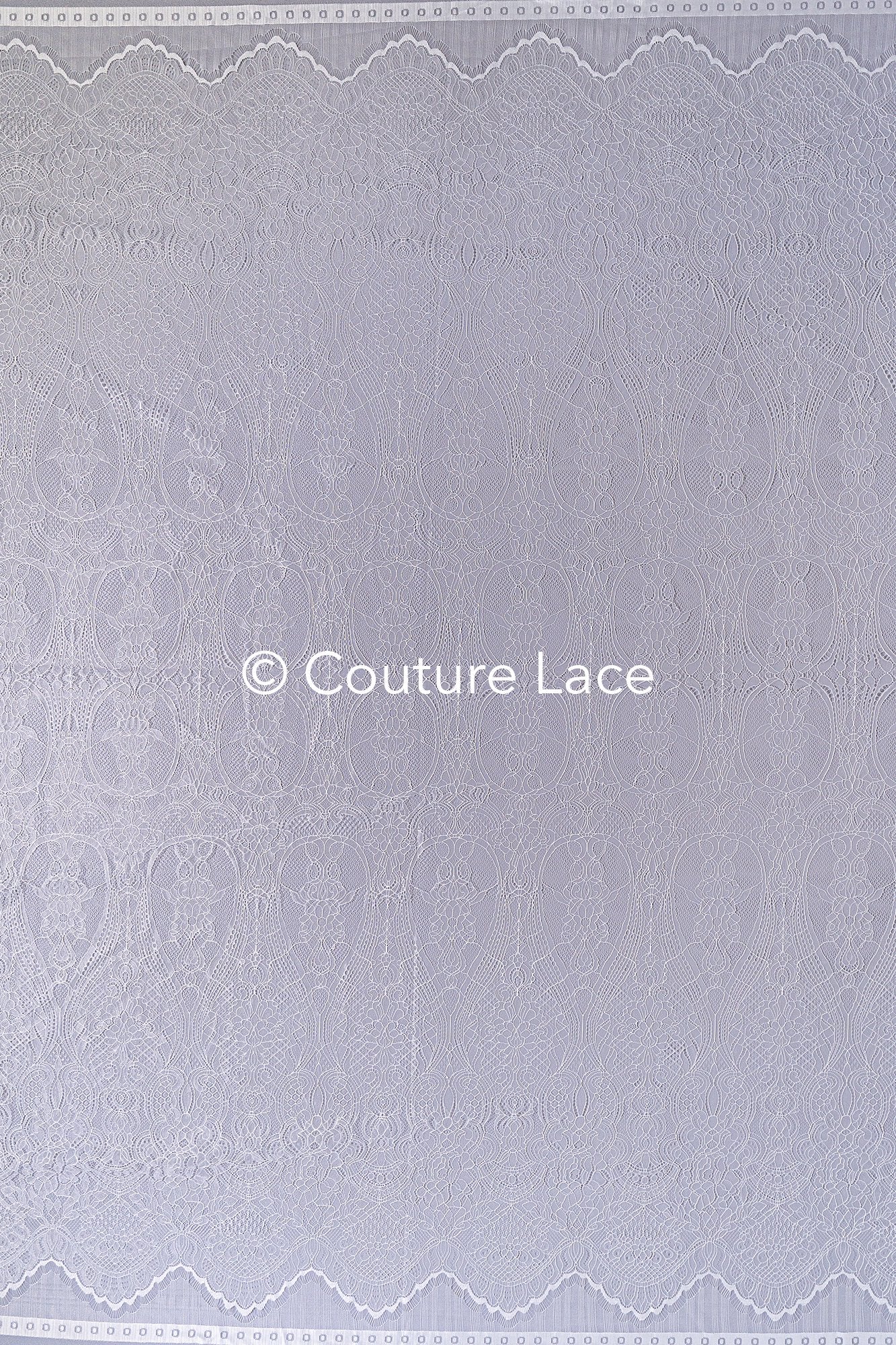 3 mètres de dentelle française/dentelle de Chantilly française // L25-859