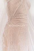 3 mètres de dentelle française/dentelle de Chantilly française // L25-859
