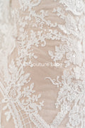Dentelle de Mariée Luxueuse à Motif Floral Baroque // L26-276