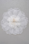 3D lace flowers/ 3D flowers sew on/ 3D flowers lace applique/ wedding dress lace applique// A24-453