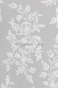 Blumen Spitze Off-White/ romantische Braut Spitze/ französische Brautspitze/ florale Braut Spitze// L23-593