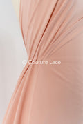21.9yds/ 20 Meter Bale - Blush-colored Stretch Satin // R-142-26-BALLEN
