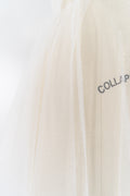 Rollo de 27,4 metros / 30 yardas - Tul suave extra ligero – blanco puro / brillante – 160 cm de ancho // R-160-27-BALLEN