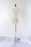 Tulle souple ultra-doux - ivoire-crème/ brillant - 160 cm de large // R-156-6-BALLEN