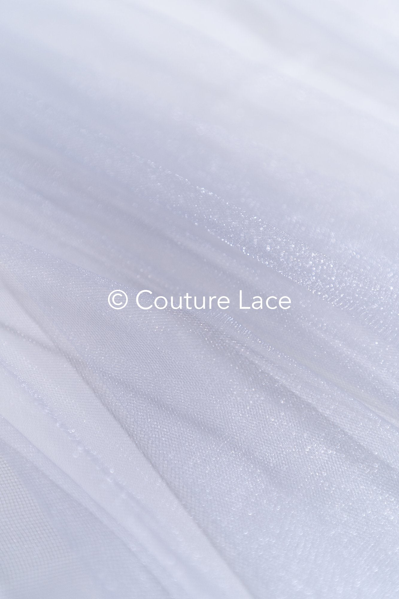 Tulle souple ultra-doux - Gris argent doux/ brillant - 160 cm de large // R-162-30-BALLEN