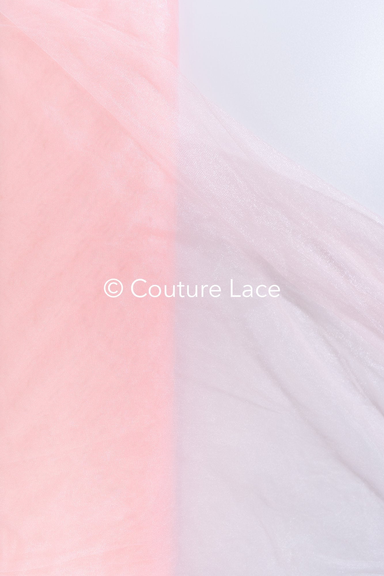 Tul suave extra ligero – Nude rosado suave/ brillante – 160 cm de ancho //  R-163-31