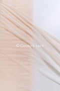 Tul con puntos súper suave – Champagner – 150 cm de ancho // R-170-6