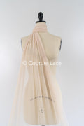 Tul con puntos súper suave – Champagner – 150 cm de ancho // R-170-6