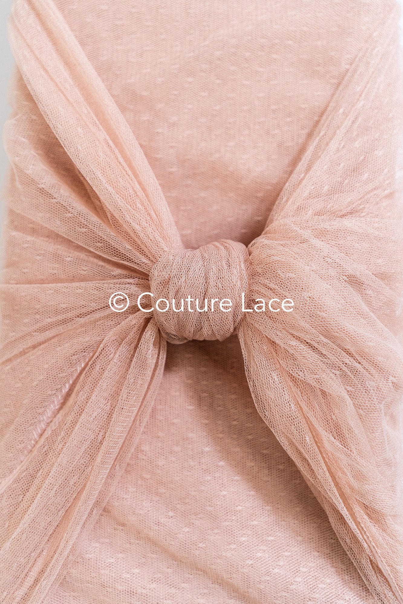 Tul con puntos súper suave – Nude – 150 cm de ancho // R-172-9