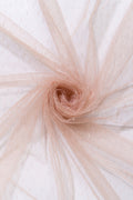 22yds/ 20m Ballen - Superweicher Punkte-Tüll - Nude - 150cm breit // R-172-9-BALLEN