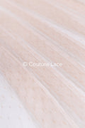 Tul con puntos súper suave – Nude – 150 cm de ancho // R-172-9