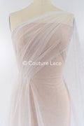 Fine Glitter Tulle/ Off-White Silver Glitter Tulle/ Glitter Tulle for Veils// R-207