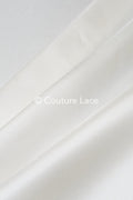 Structured Mikado Fabric in Ivory – Perfect for Princess Wedding Dresses &amp; Decoration //R-062