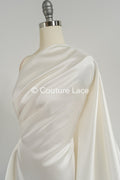 Structured Mikado Fabric in Ivory – Perfect for Princess Wedding Dresses &amp; Decoration //R-062