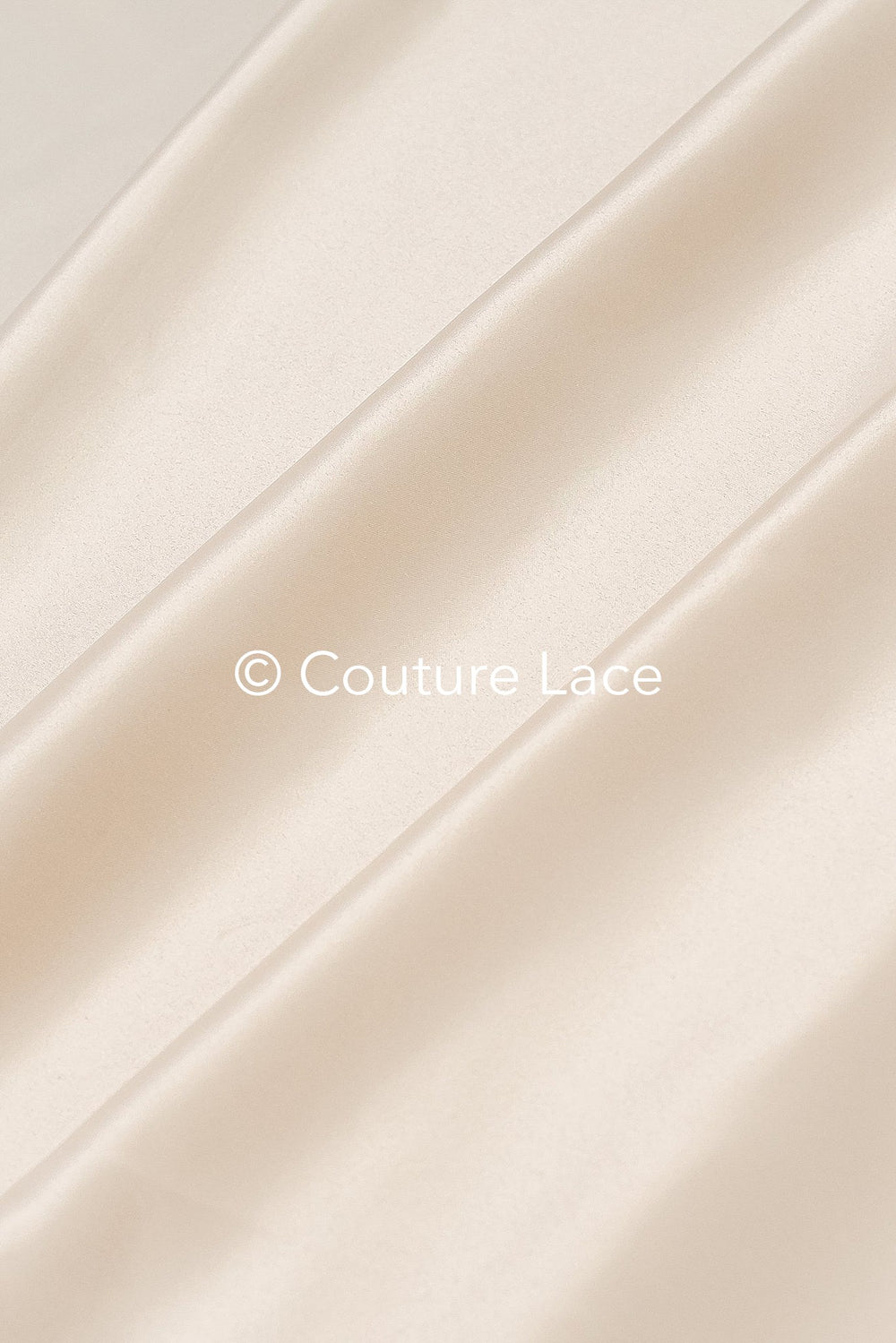 Light beige/sand-colored satin, silky satin for noble princess dresses, evening gowns and decoration // R-068