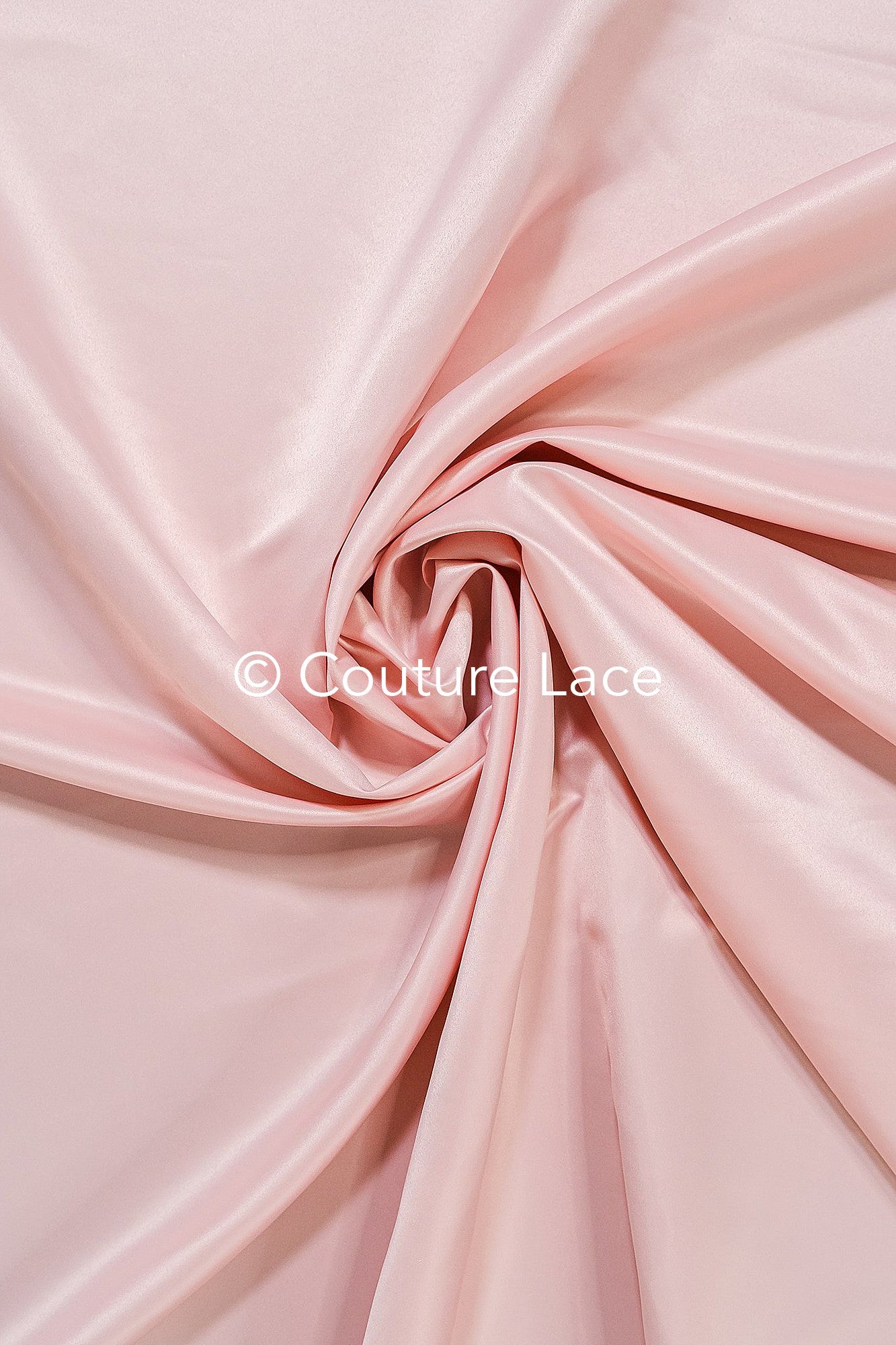 Peach satin, silky satin for noble princess dresses, evening gowns and decoration // R-071