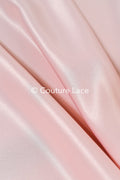 Peach satin, silky satin for noble princess dresses, evening gowns and decoration // R-071