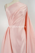 Peach satin, silky satin for noble princess dresses, evening gowns and decoration // R-071