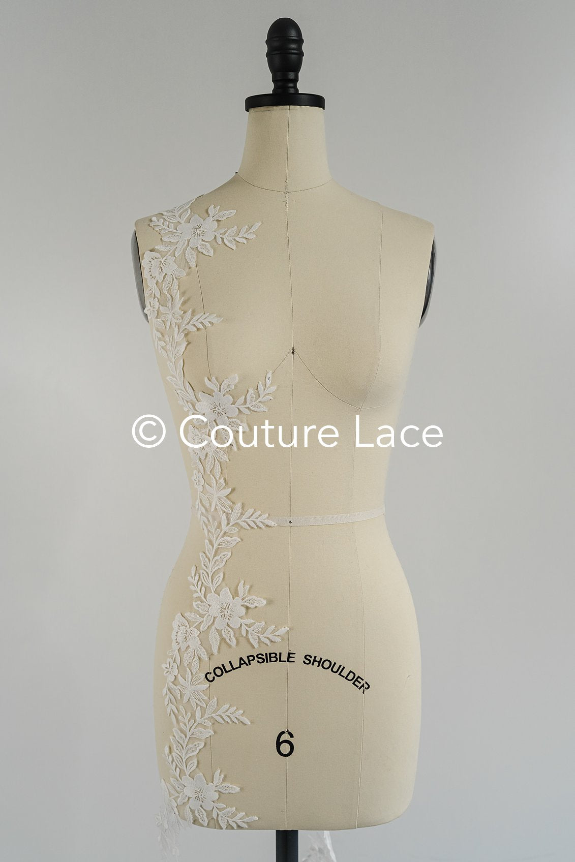 Brautspitze Borte weiß/ Boho Spitzenborte off-white/ Braut Spitzenborte/ Spitzenborte für Brautkleid// T24-021