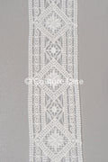 Brautspitze Borte/ Spitzenborte off-white/ Boho Braut Borte/ Spitzenborte für Brautkleid// T24-231