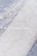 Perlen-Spitzenstoff/ Couture-Spitzenstoff/ Braut-Spitzenstoff/ Perlen-Spitzenstoff// L24-809