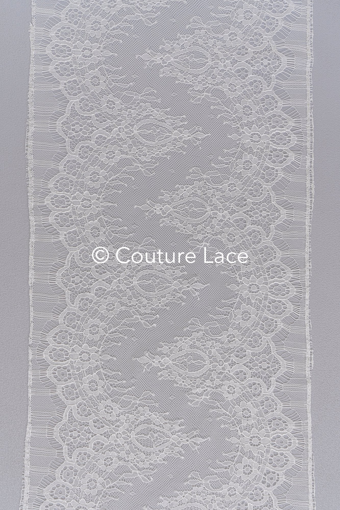 3 Meter Französische Blumen Spitze Borte/ Französische Chantilly Brautspitze Borte // T26-244