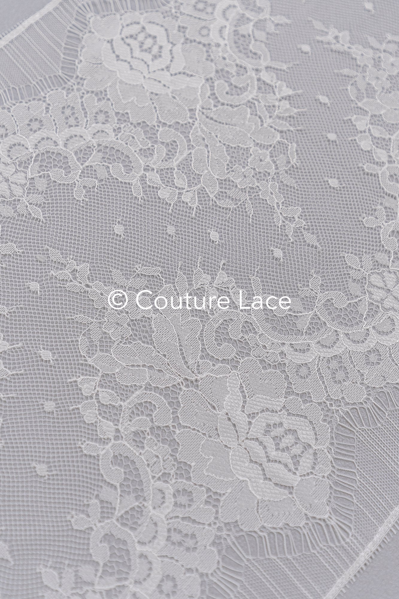 3 Meter Französische Blumen Spitze Borte/ Französische Chantilly Brautspitze Borte // T26-246