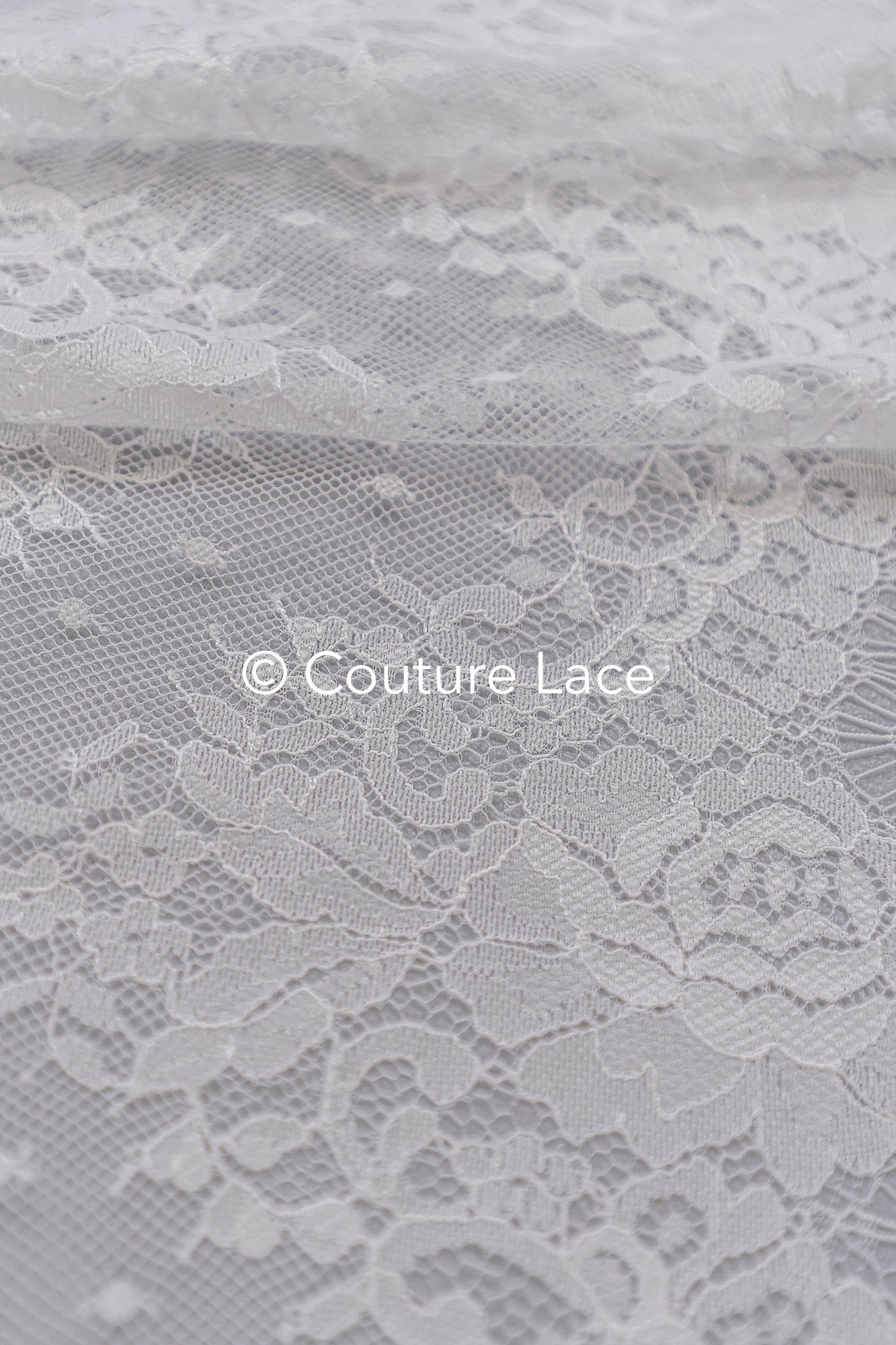 3 Meter Französische Blumen Spitze Borte/ Französische Chantilly Brautspitze Borte // T26-246