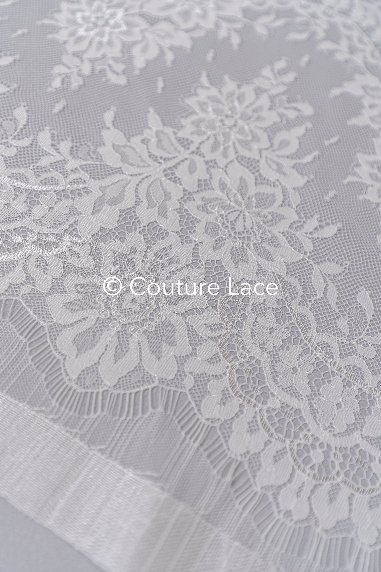 3 Meter Französische Blumen Spitze Borte/ Französische Chantilly Brautspitze Borte // T26-247