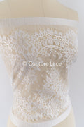 3 Meter Französische Blumen Spitze Borte/ Französische Chantilly Brautspitze Borte // T26-247