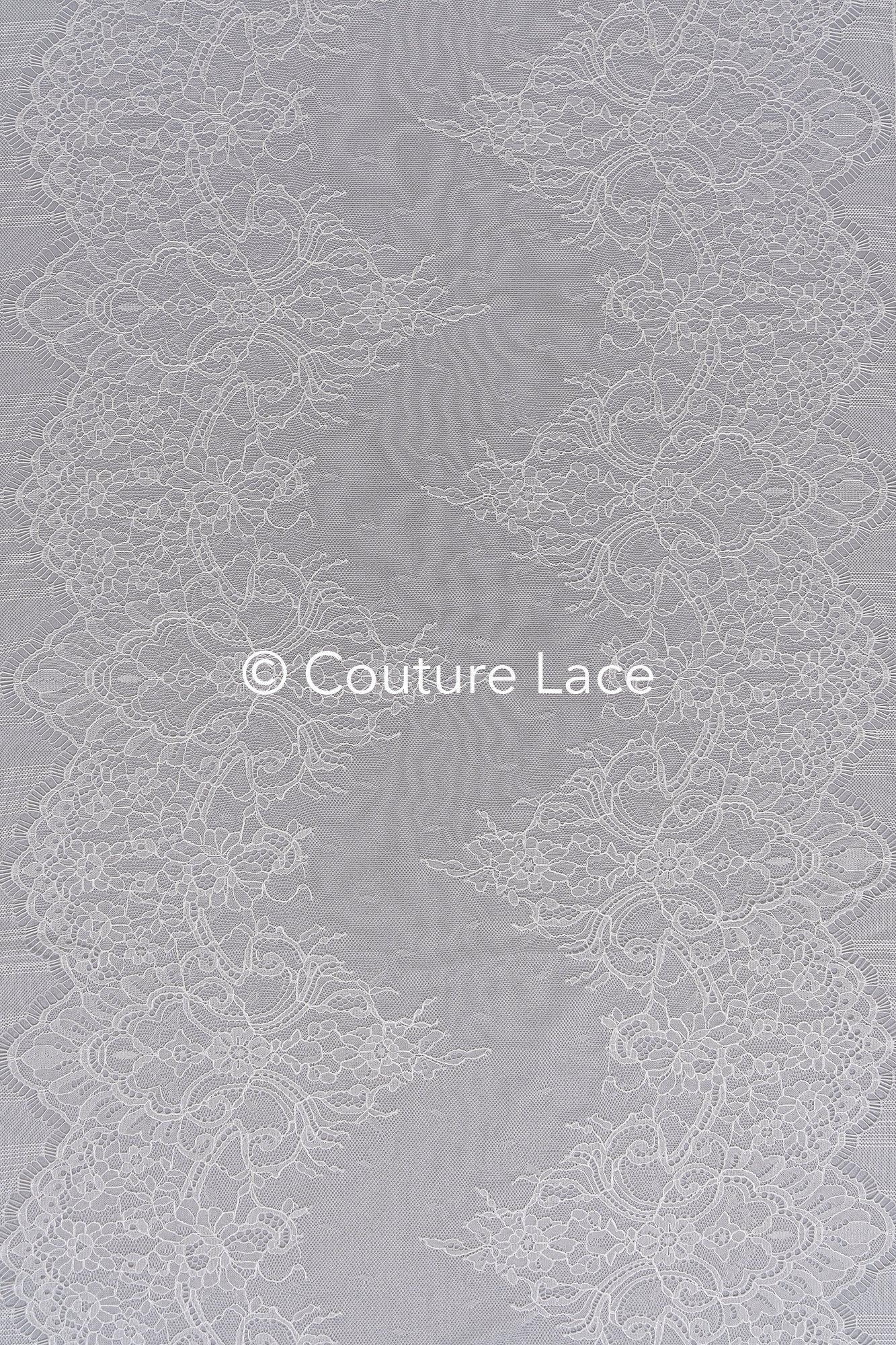 3 Meter Französische Blumen Spitze Borte/ Französische Chantilly Brautspitze Borte // T26-248