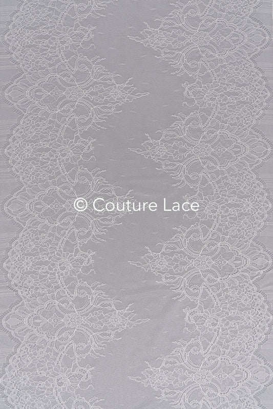 3 Meter Französische Blumen Spitze Borte/ Französische Chantilly Brautspitze Borte // T26-248