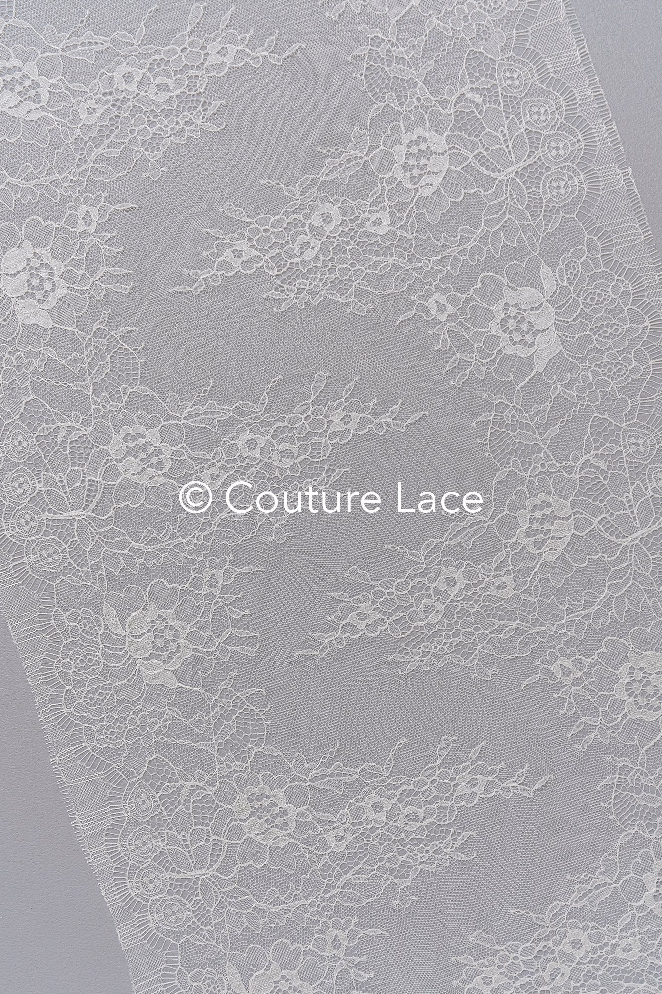 3 Meter Französische Blumen Spitze Borte/ Französische Chantilly Brautspitze Borte // T26-249