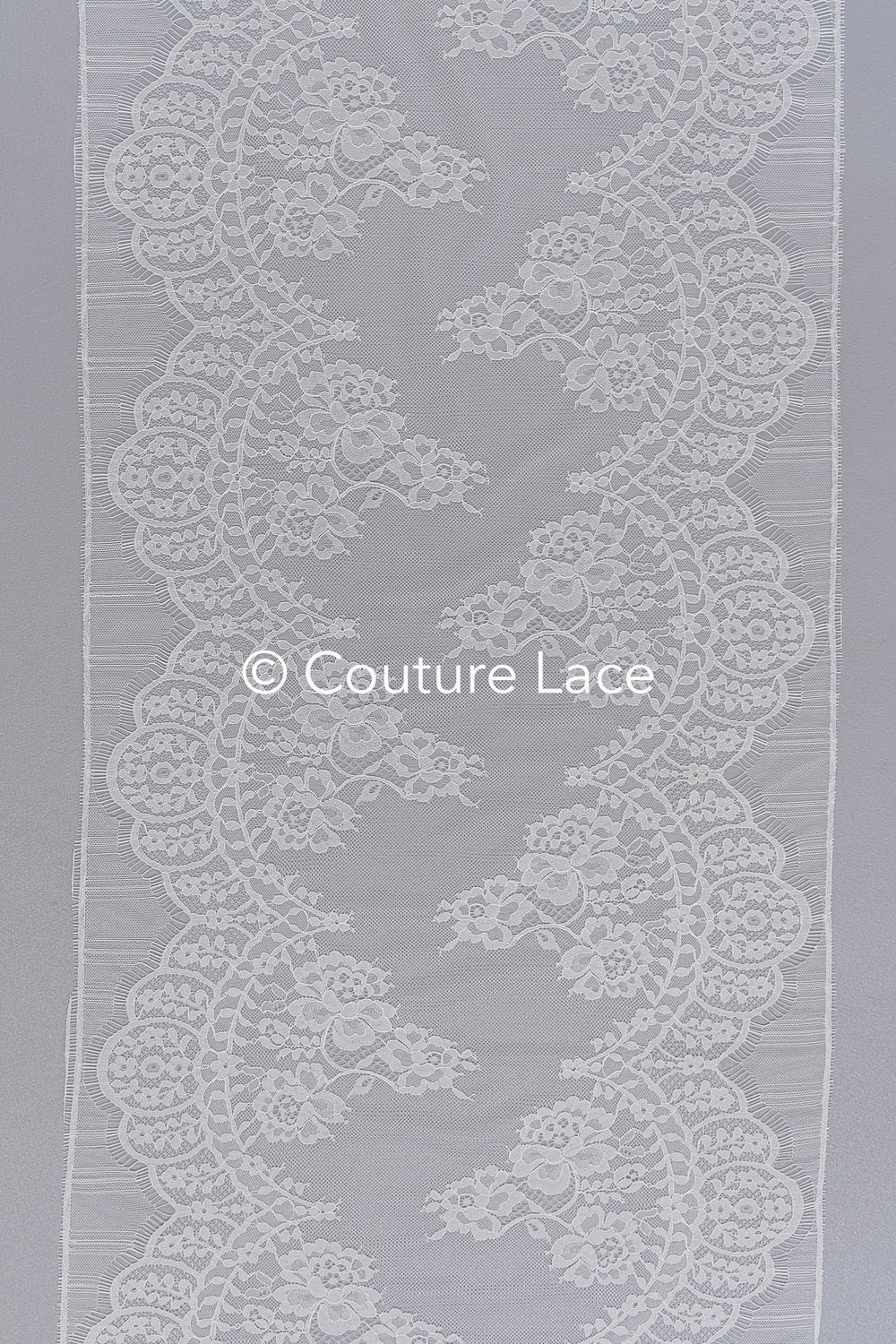 3 Meter Französische Blumen Spitze Borte/ Französische Chantilly Brautspitze Borte // T26-250