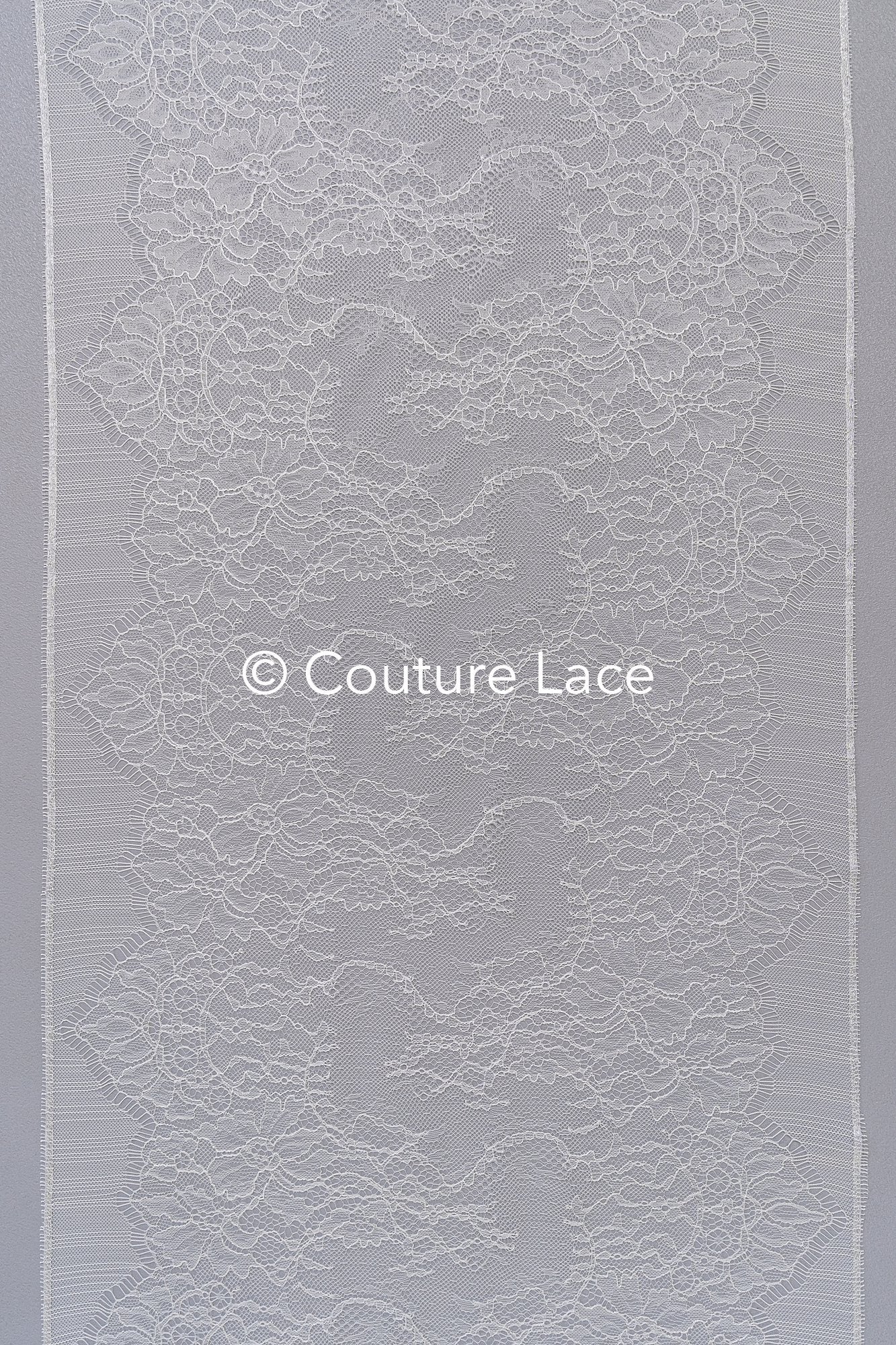 3 Meter Französische Blumen Spitze Borte/ Französische Chantilly Brautspitze Borte // T26-251