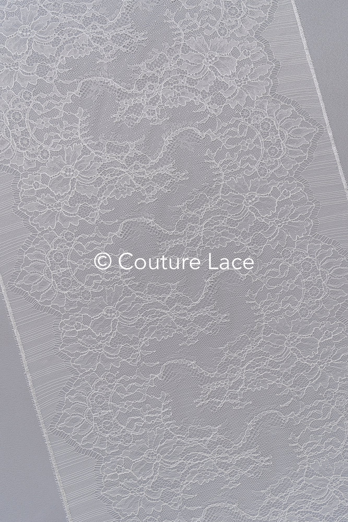 3 Meter Französische Blumen Spitze Borte/ Französische Chantilly Brautspitze Borte // T26-251