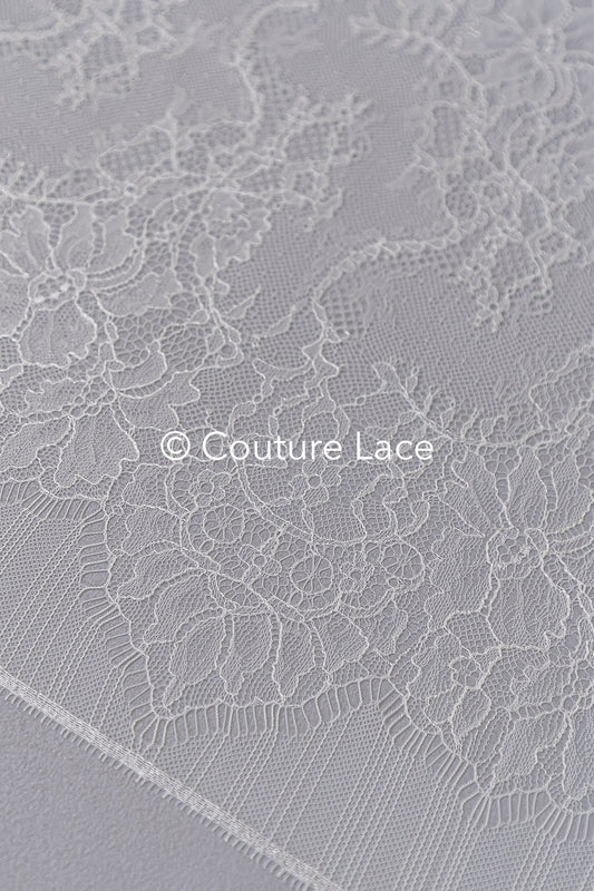 3 Meter Französische Blumen Spitze Borte/ Französische Chantilly Brautspitze Borte // T26-251