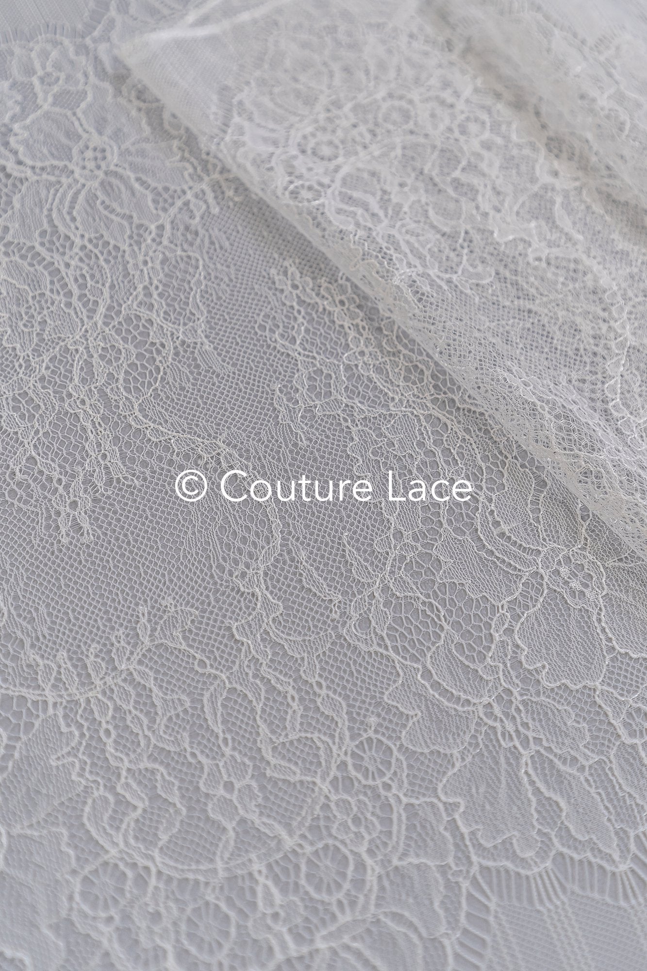 3 Meter Französische Blumen Spitze Borte/ Französische Chantilly Brautspitze Borte // T26-251