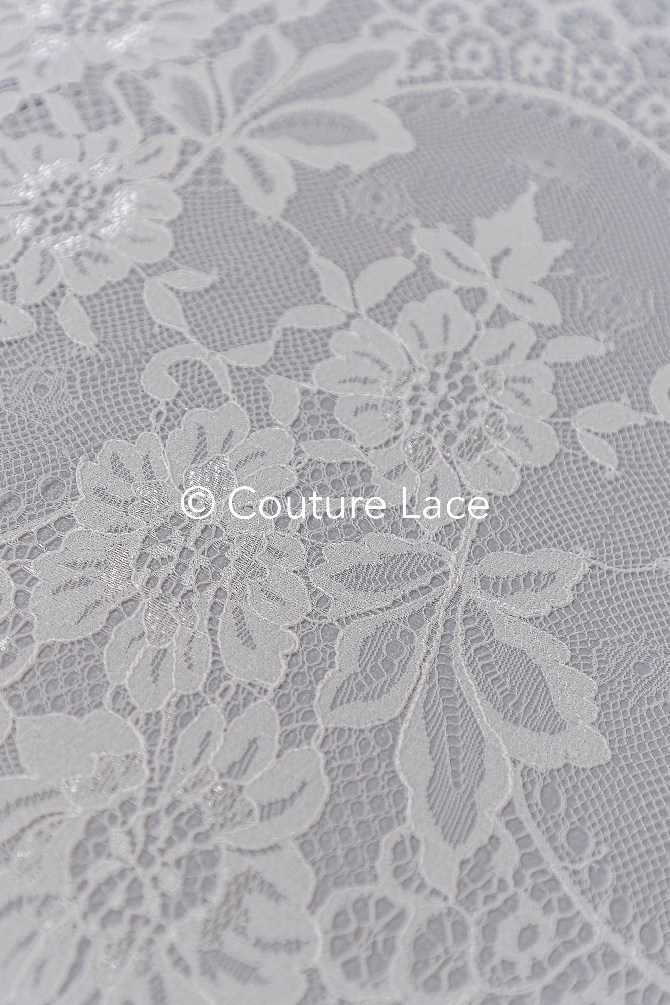 3 Meter Französische Blumen Spitze Borte/ Französische Chantilly Brautspitze Borte // T26-252