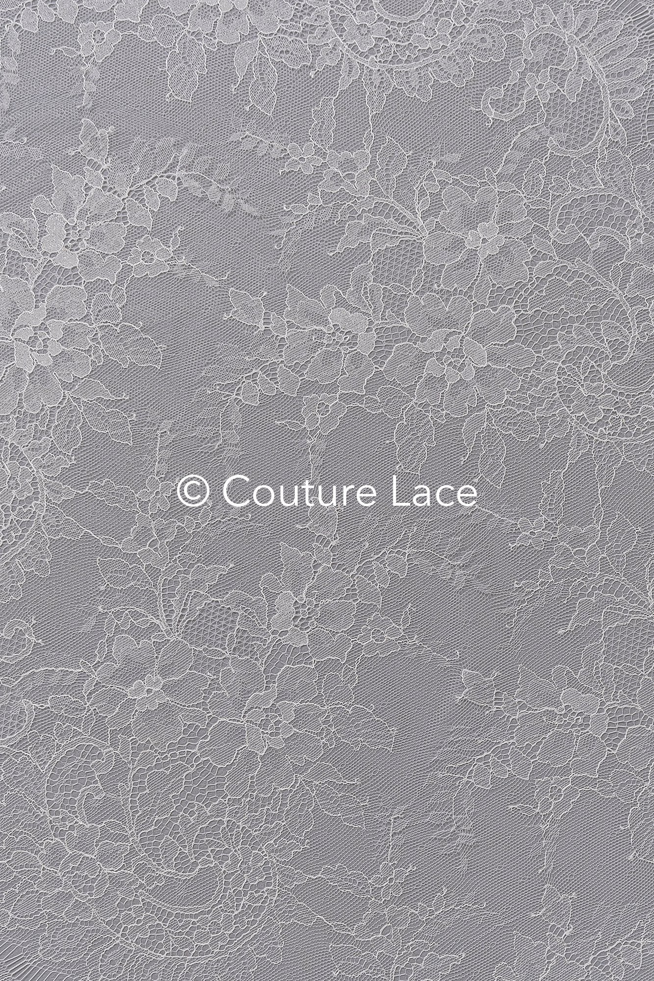 3 Meter Französische Blumen Spitze Borte/ Französische Chantilly Brautspitze Borte // T26-253