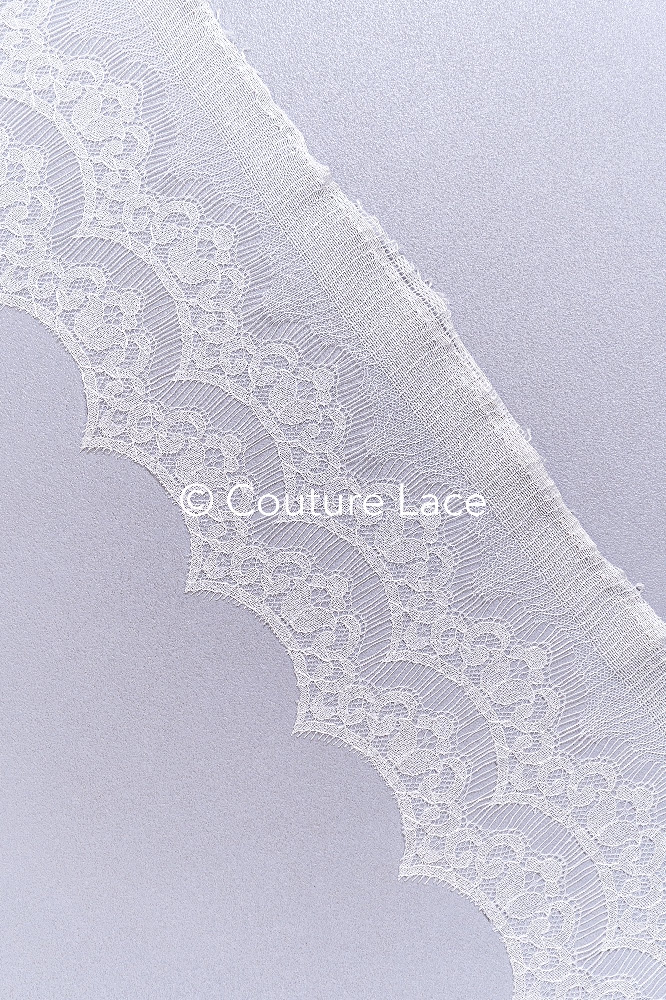 3 Meter Französische Blumen Spitze Borte/ Französische Chantilly Brautspitze Borte // T26-263B