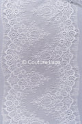 3 Meter Französische Blumen Spitze Borte/ Französische Chantilly Brautspitze Borte // T26-244-B