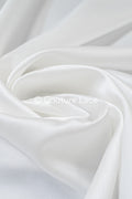 Noble bridal satin fabric – silky smooth shine with scratch pattern for wedding dresses &amp; decoration// R-074