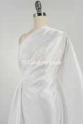 Noble bridal satin fabric – silky smooth shine for princess wedding dresses &amp; decoration // R-073
