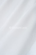 Structured Mikado Fabric Off-White with Lyrex Threads – Perfect for Princess Wedding Dresses &amp; Decoration// R-072
