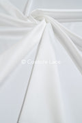 Noble bridal satin fabric – silky smooth shine with scratch pattern for wedding dresses &amp; decoration// R-074