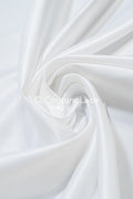 Noble bridal satin fabric – silky smooth shine for princess wedding dresses &amp; decoration // R-073