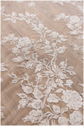 Bridal lace fabric off-white/ wedding lace fabric/ floral lace design/ flower bridal lace fabric// L17-081