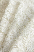 Guipure HAUTE COUTURE lace fabric with glitter finish/ wedding dress fabric/ crochet lace/ bridal lace// L17-090