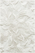 Romantischer Braut Spitzenstoff mit Blumenmuster/ Pailletten bestickte Blütenspitze/ Hochzeitskleid Spitze/ Spitzenstoff// L17-084